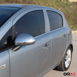 Fensterleisten Zierleisten für Opel Corsa D 2006-2015 Edelstahl Chrom 4tlg