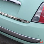 Kofferraumleiste Heckklappe Leiste für Fiat 500 2007-2015 Edelstahl Chrom 1tlg