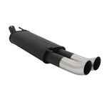Novus Sportauspuff für VW Golf 3 / Golf 4 Cabrio 2x76mm DTM