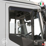 Windabweiser Regenabweiser für Mercedes Actros 1998-2011 2 Trg Dunkel 2x