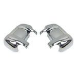 Spiegelkappen Spiegelabdeckung für Peugeot Boxer 2006-2020 Chrom ABS Silber 2tlg