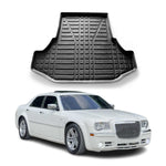 Kofferraumwanne Laderaumwanne für Chrysler 300C 2004-2012 Gummi TPE Schwarz