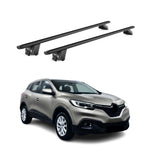 Dachträger Grundtäger für Renault Kadjar 2015-2022 100kg Alu Schwarz 2 tlg ABE