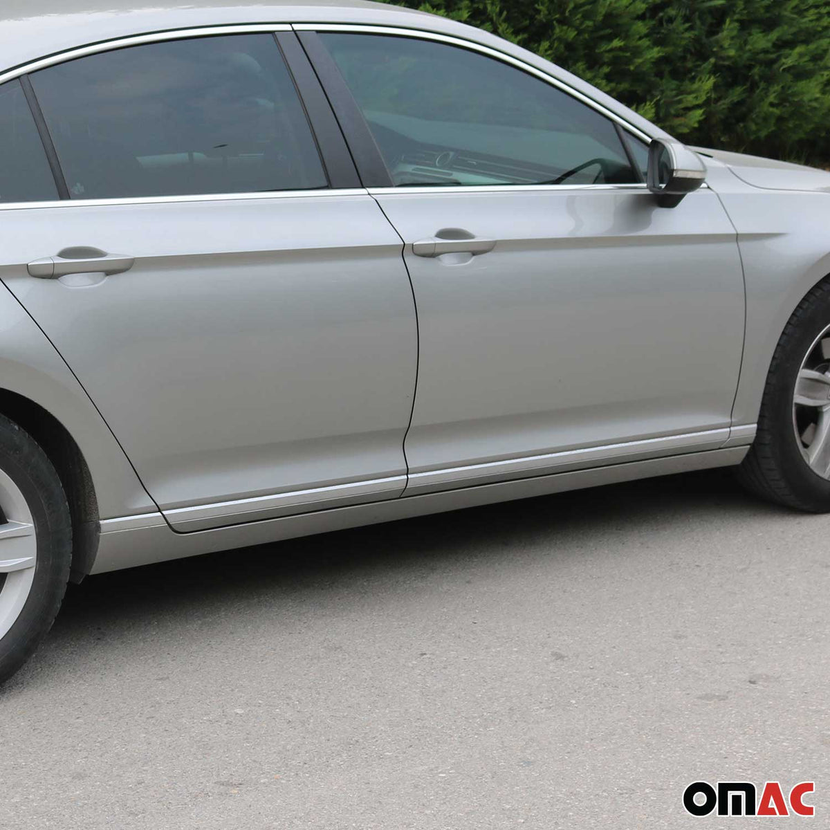 Seitentürleiste Türschutzleiste für VW Passat B8 Limo 2014-2023 Edelstahl 8tlg