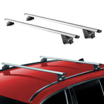 Dachträger für Toyota Corolla Kombi 2019-2026 100kg Alu Silber 2tlg ABE