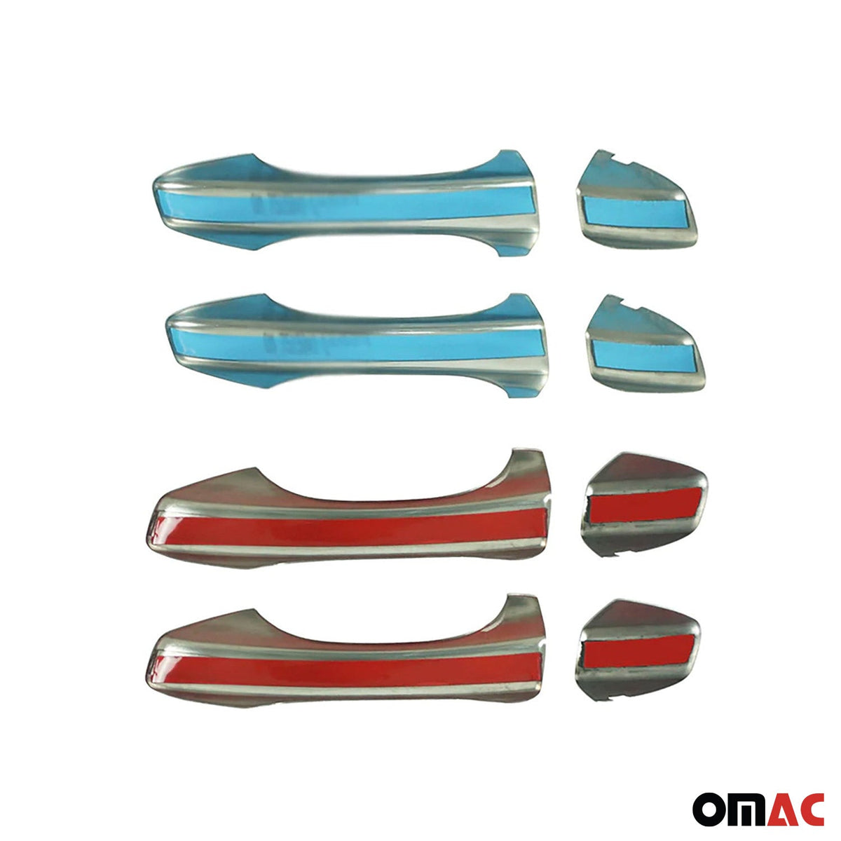 Chrom Türgriff Blende für Seat Leon 2012-2020 4-Tür Edelstahl 8tlg