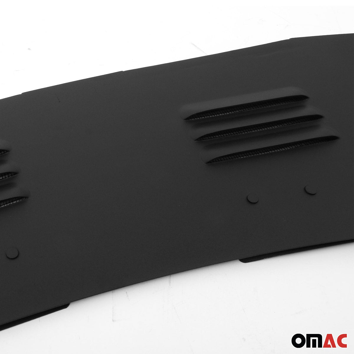 Lüftungsgitter Be & Entlüftung für Citroen Nemo 2008-2017 Aluminium Schwarz 2tlg