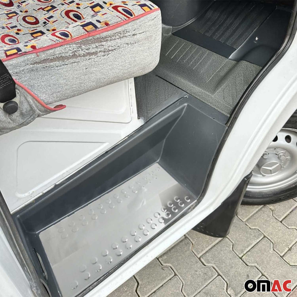 Einstiegsleisten Türschweller für Mercedes Sprinter W903 1995-2006 Edelstahl 3x