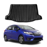 Kofferraumwanne Laderaumwanne für Honda Jazz 2015-2021 Gummi TPE Schwarz