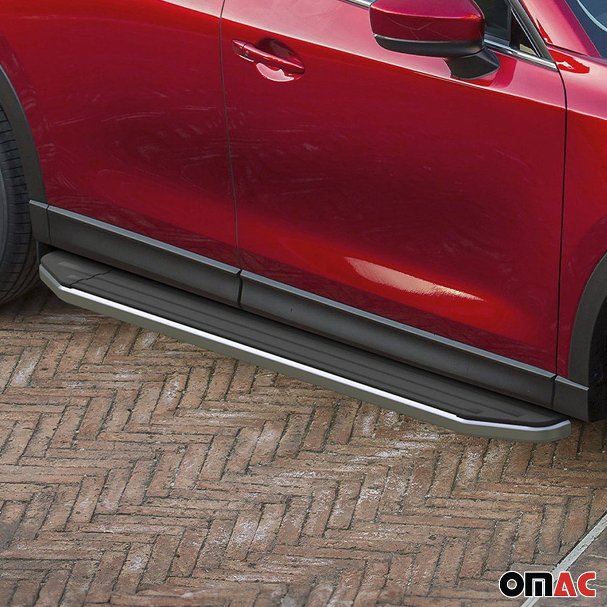 Trittbretter Seitenschweller für Mazda CX-5 2017-2024 ABE Alu
