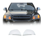 Spiegelkappen Spiegelabdeckung für Chevrolet Captiva 2006-2018 Chrom ABS Silber