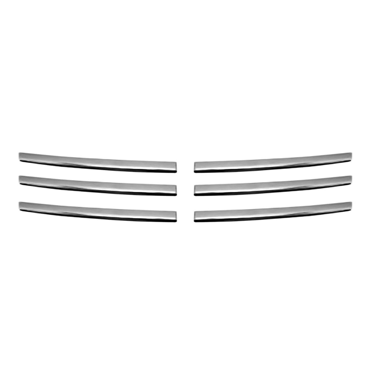 Kühlergrill Leisten Grillleisten für VW Sharan 1995-2000 Edelstahl Chrom 6tlg