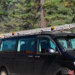 3x Dachträger + Leiterhalter Set für VW T7 Multivan 2021-2026 Silber
