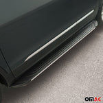 Trittbretter Seitenschweller für VW Transporter T5 2003-15 L2 Langer Schwarz