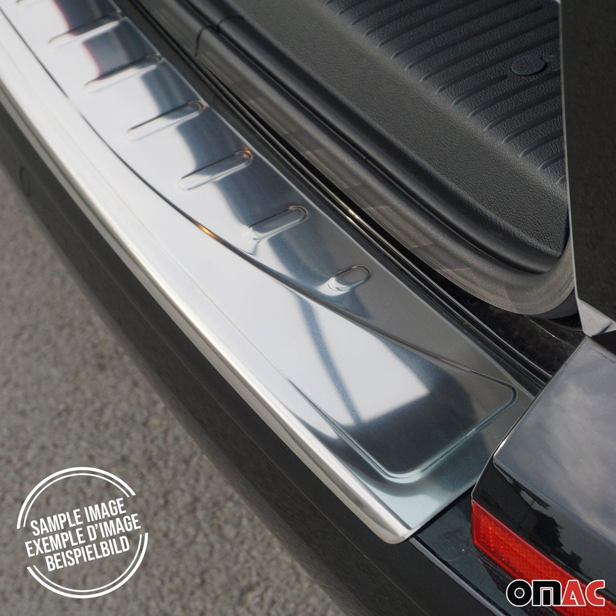 Ladekantenschutz Stoßstangenschutz für Peugeot 5008 I 2009-2016 Edelstahl Chrom