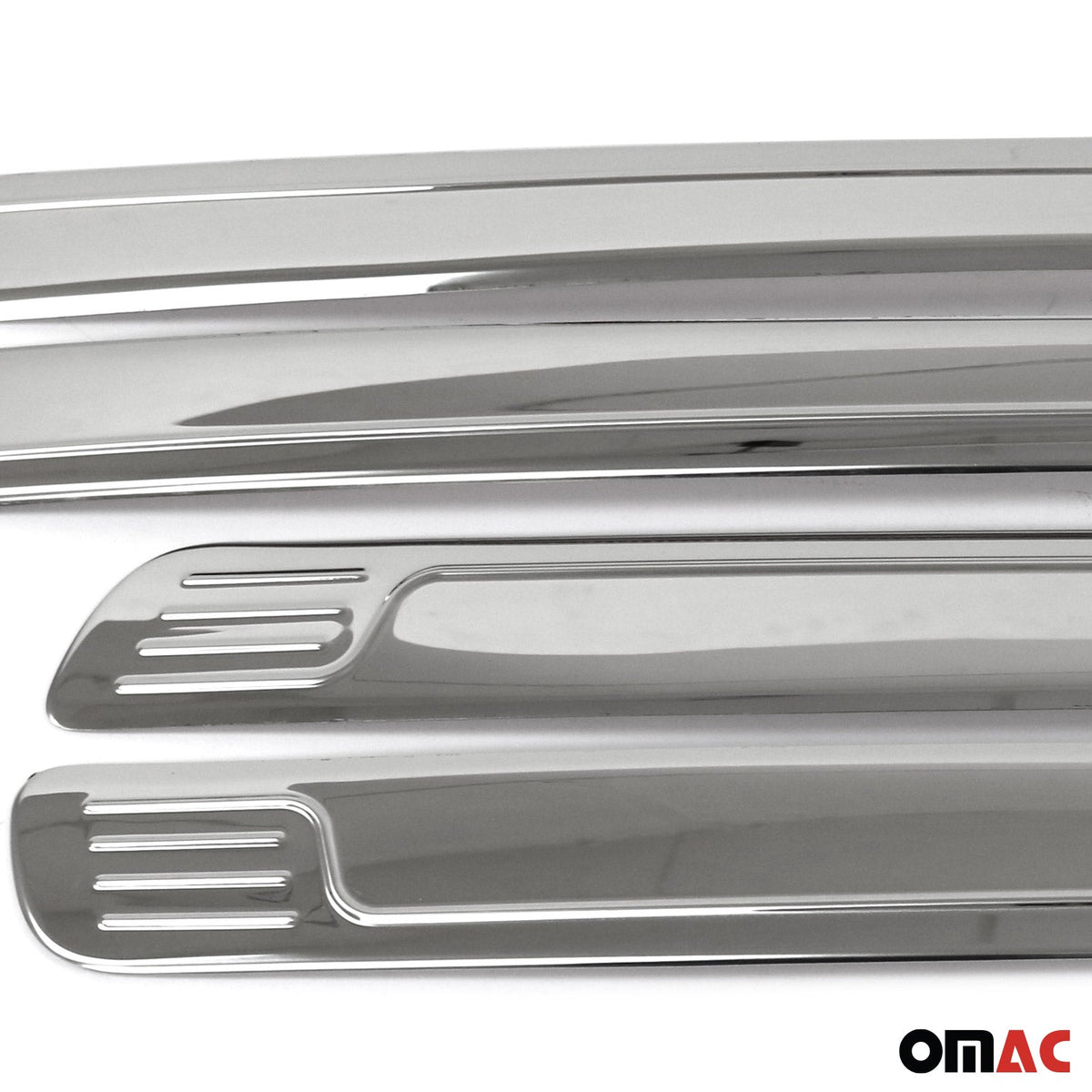 Seitentürleiste Türleisten Türschutzleiste für Toyota Hilux 2005-2015 Chrom 4x