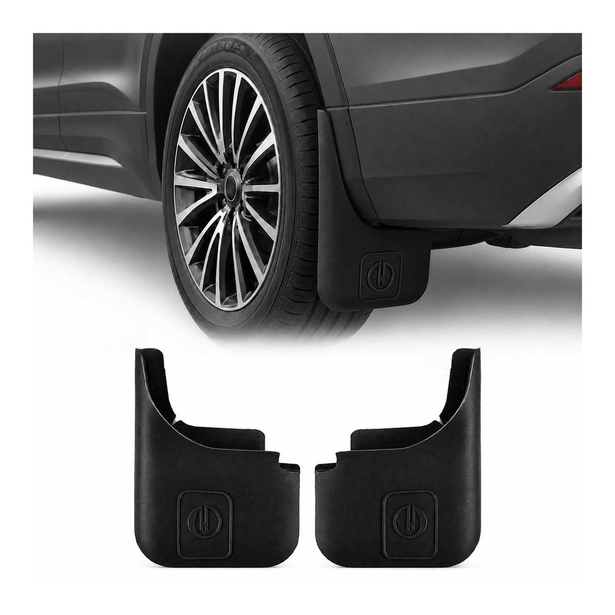 Universal 2x Schmutzfänger für Dacia/Renault Sandero Stepway II 2012-2020 Namma Markt