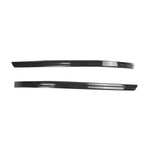 Spiegelkappen Leiste für VW Amarok 2010-2021 Kohlefaser Carbon Schwarz 2tlg