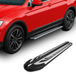 Trittbretter Seitenschweller Seitenbretter für Dodge Journey 2008-24 Alu Schwarz