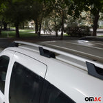 Aluminium Dachreling für VW T5 T6 Transporter Multivan Caravelle 2003-24 L2 Grau