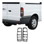 Rückleuchten Heckleuchte für Ford Transit 2000-2013 Dark Edelstahl Chrom 2x