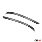 Spiegelkappen Leiste für VW Multivan T5 2010-15 Echt Carbon Rot Schwarz 2x