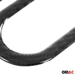 Blinkerrahmen Blinker Umrandung für VW Golf 1991-03 Kohlefaser Carbon Schwarz 2x