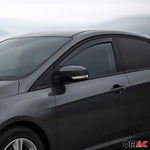 Windabweiser Regenabweiser für Ford Focus Turnier 2011-2018 Dunkel Acryl 2tlg