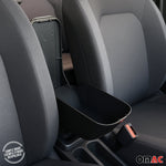 Mittelarmlehne Armlehne für Dacia Duster I 2010-2017 PU-Leder ABS Schwarz