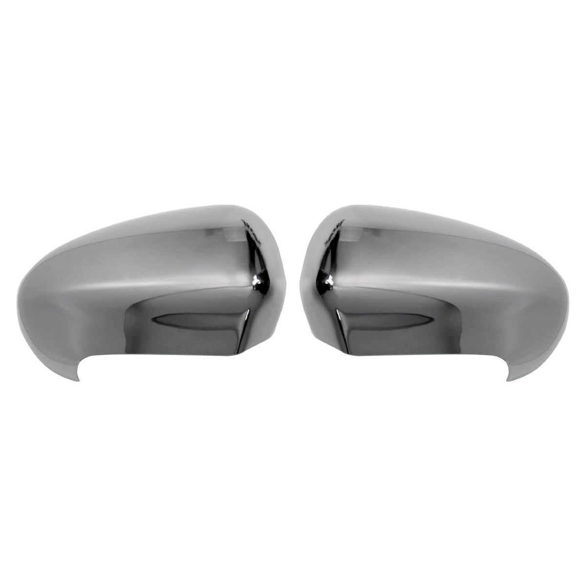 Spiegelkappen Spiegelabdeckung für Nissan Qashqai +2 2008-2014 Chrom ABS Silber