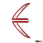 Seitendekor Autodecor für Renault Megane 3 2009-2016 Edelstahl Chromdecor 2tlg