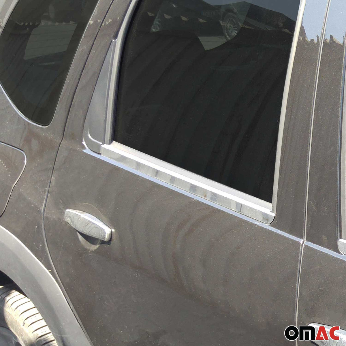 Fensterleisten Zierleisten für Dacia Duster I 2010-2017 Edelstahl Chrom 4tlg