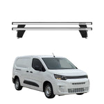 Menabo Dachträger Grundtäger für Citroen Berlingo 2018-2026 75kg Alu Silber 2x