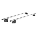 Dachträger Grundtäger für Skoda Kodiaq 2016-2024 100kg Aluminium Silber 2tlg ABE