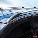 Dachreling Dachgepäckträger für Renault Kangoo 2008-2021 L1 Alu Grau