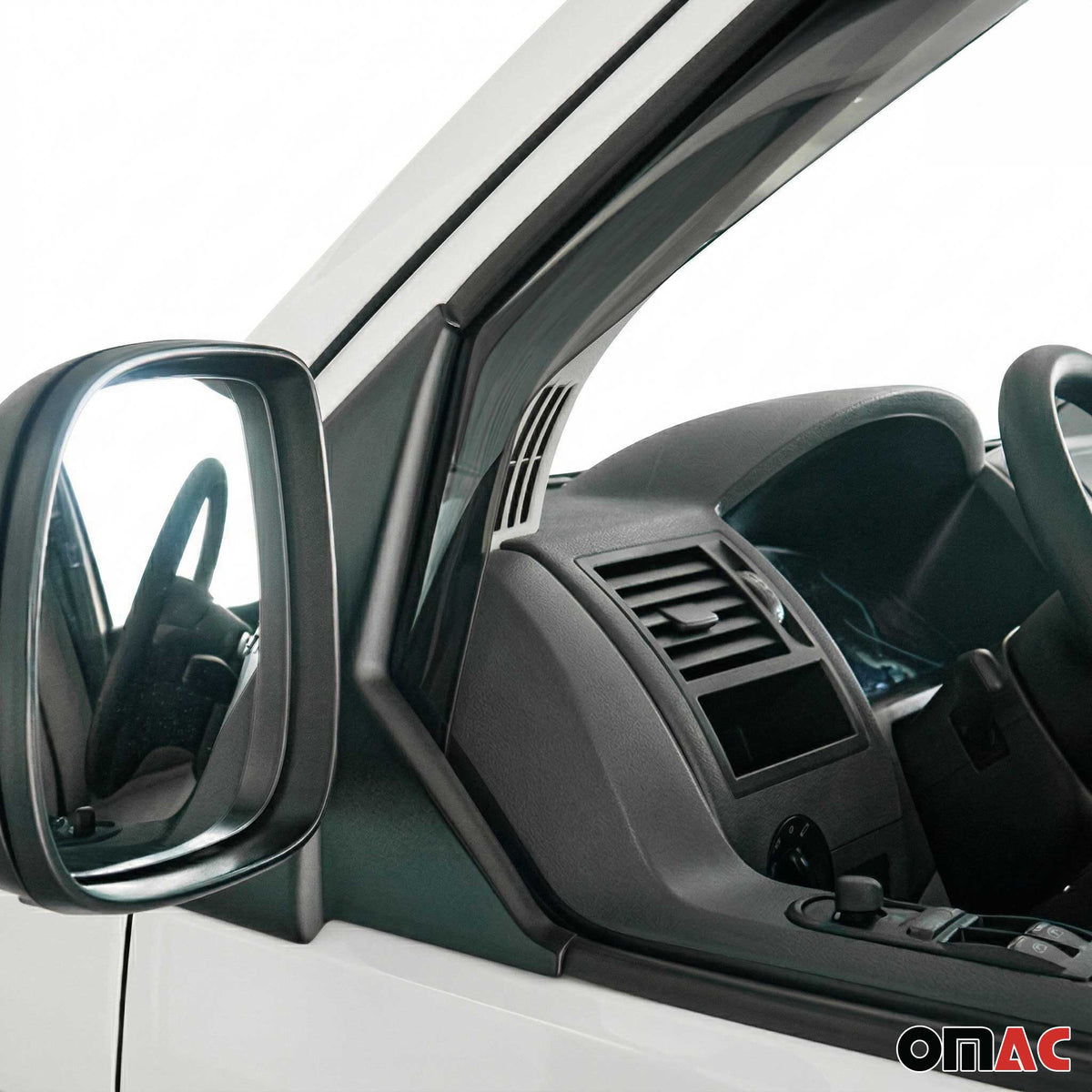 Windabweiser Regenabweiser für Nissan NV200 / Evalia 2009-2020 2 Trg Dunkel 2x