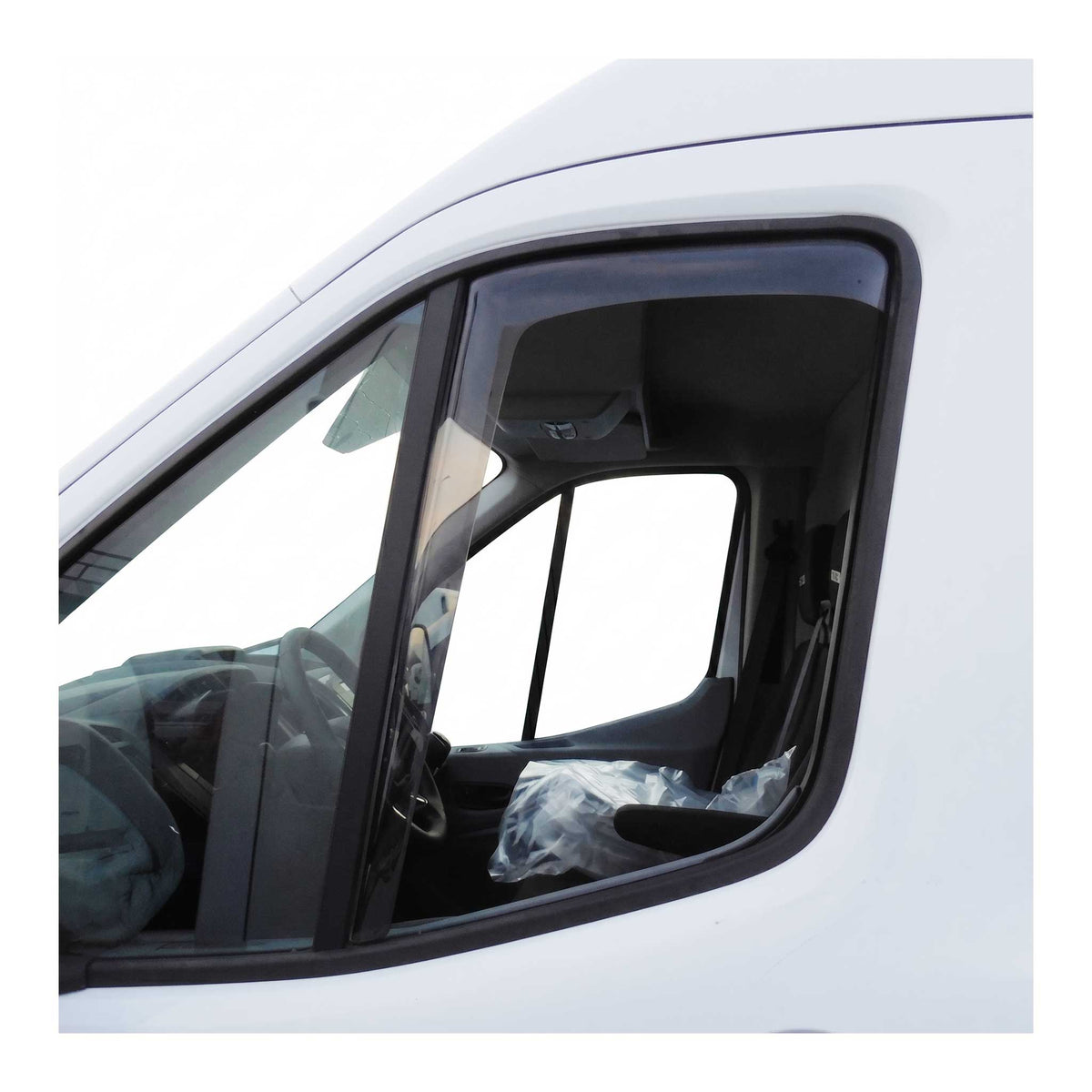 Windabweiser Regenabweiser für Renault Master 2010-2024 Dunkel Acryl 2tlg