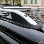 Dachreling Dachgepäckträger für Renault Kangoo 2008-2022 Kurzer Alu Grau Namma Markt