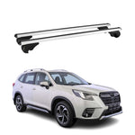 Dachträger Grundtäger für Subaru Forester V 2018-2025 75kg Alu Grau 2 tlg