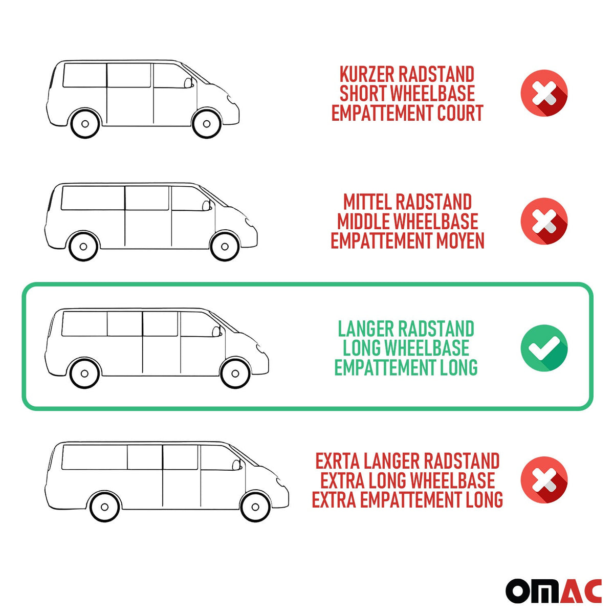 Seitenschweller Trittbretter für Ford Transit 2015-2026 L3 Silber Aluminium 2x