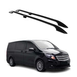 Dachreling für Mercedes Vito / V Klasse W447 W639 2003-2026 L1 Radstand Schwarz