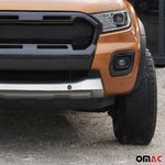 Kühlergrill Leisten Grillleisten für Ford Ranger 2018-2020 Edelstahl Chrom 3tlg