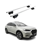 Dachträger Grundträger für DS 7 E-Tense 2019-2026 75kg Silber Stahl 2x