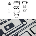 Innenraum Dekor Cockpit für Ford Fusion 2005-2012 Piano Schwarz Optik 9tlg