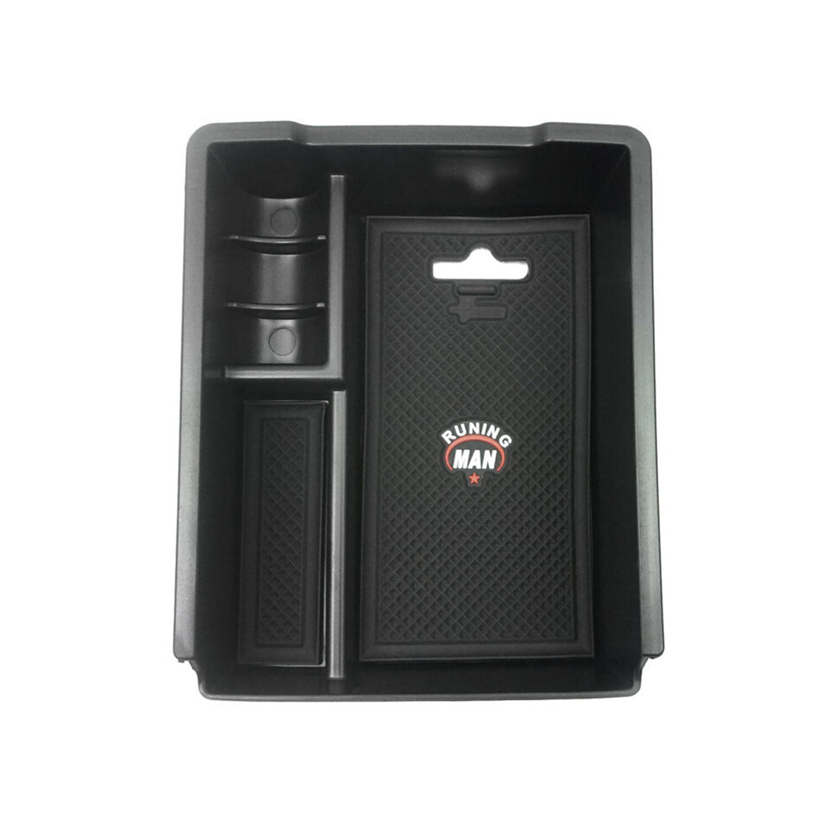 Armauflage Ablagebox Zentrale Storage-Box für VW Jetta CC 2015-2019 ABS Schwarz
