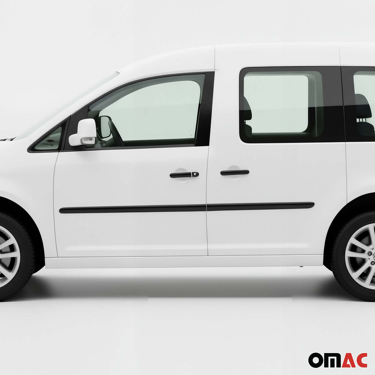 Türgriff Blende Türgriffkappen für VW Caddy IV 2015-2020 3-Tür Edelstahl Dunkel