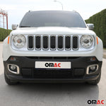 Nebelscheinwerfer Rahmen Chrom für Jeep Renegade 2014-2019 Edelstahl 2x