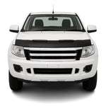 Haubenbra Steinschlagschutz Bonnet Bra für Ford Ranger 2009-2012 Schwarz Halb
