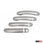 Chrom Türgriff Blende für VW Touareg 2003-2010 Edelstahl 8tlg