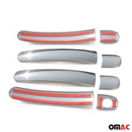 Chrom Türgriff Blende für VW Golf 2003-2008 4-Tür Edelstahl 4tlg
